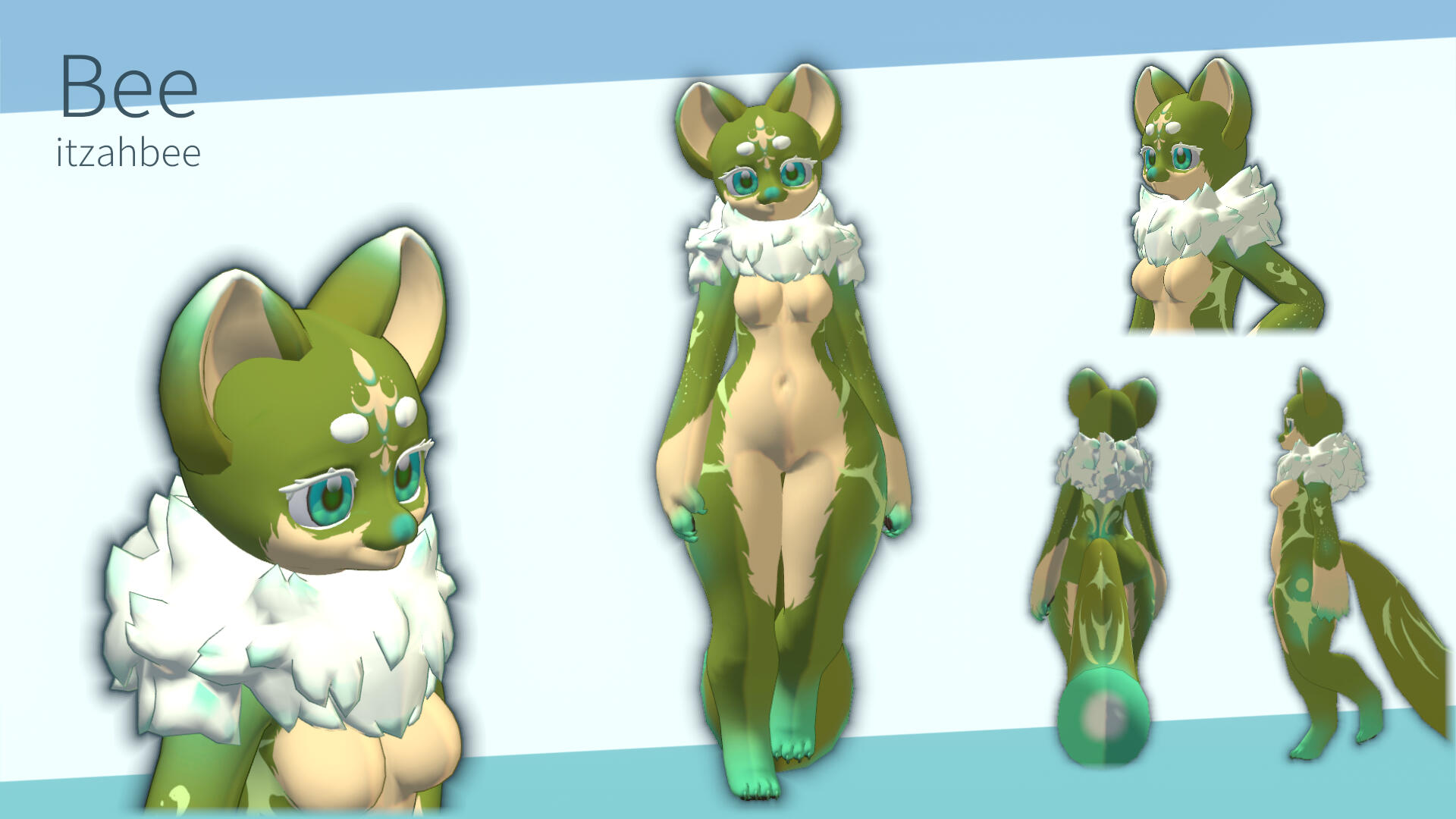 "Bee" Full Body Textures