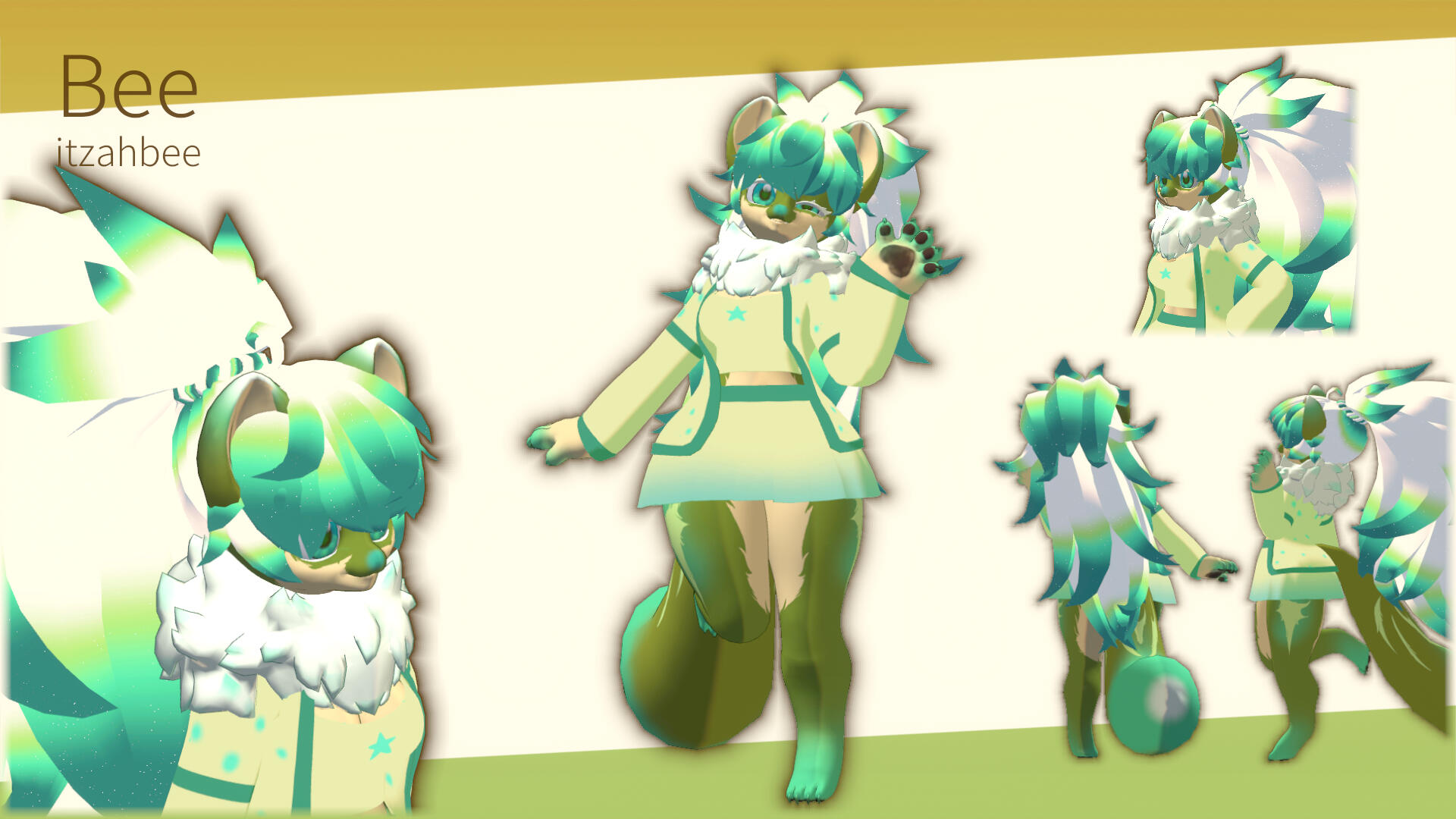 "Bee" Outfit/Hair Toggle 2