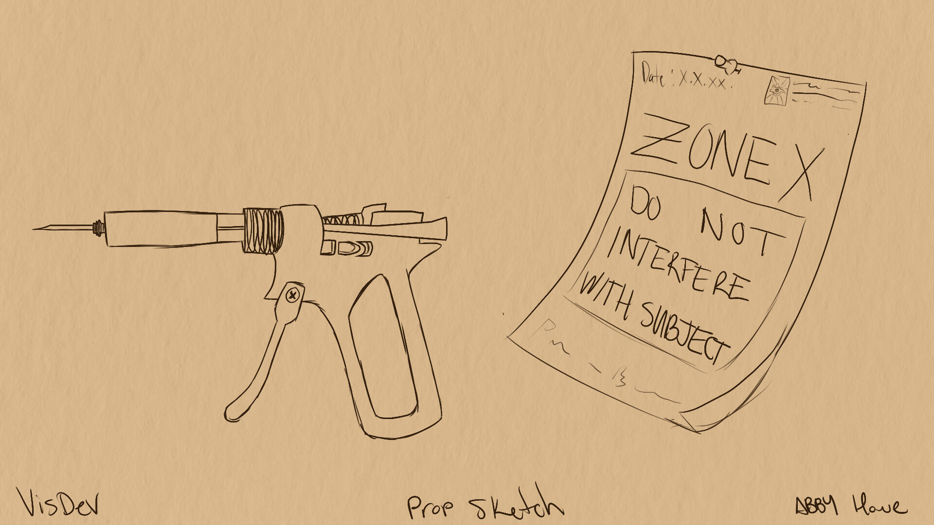 Cycle 9 Prop Sketches