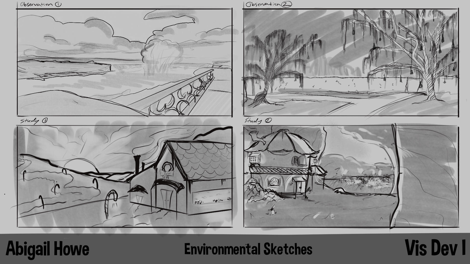 Environmental Sketches
