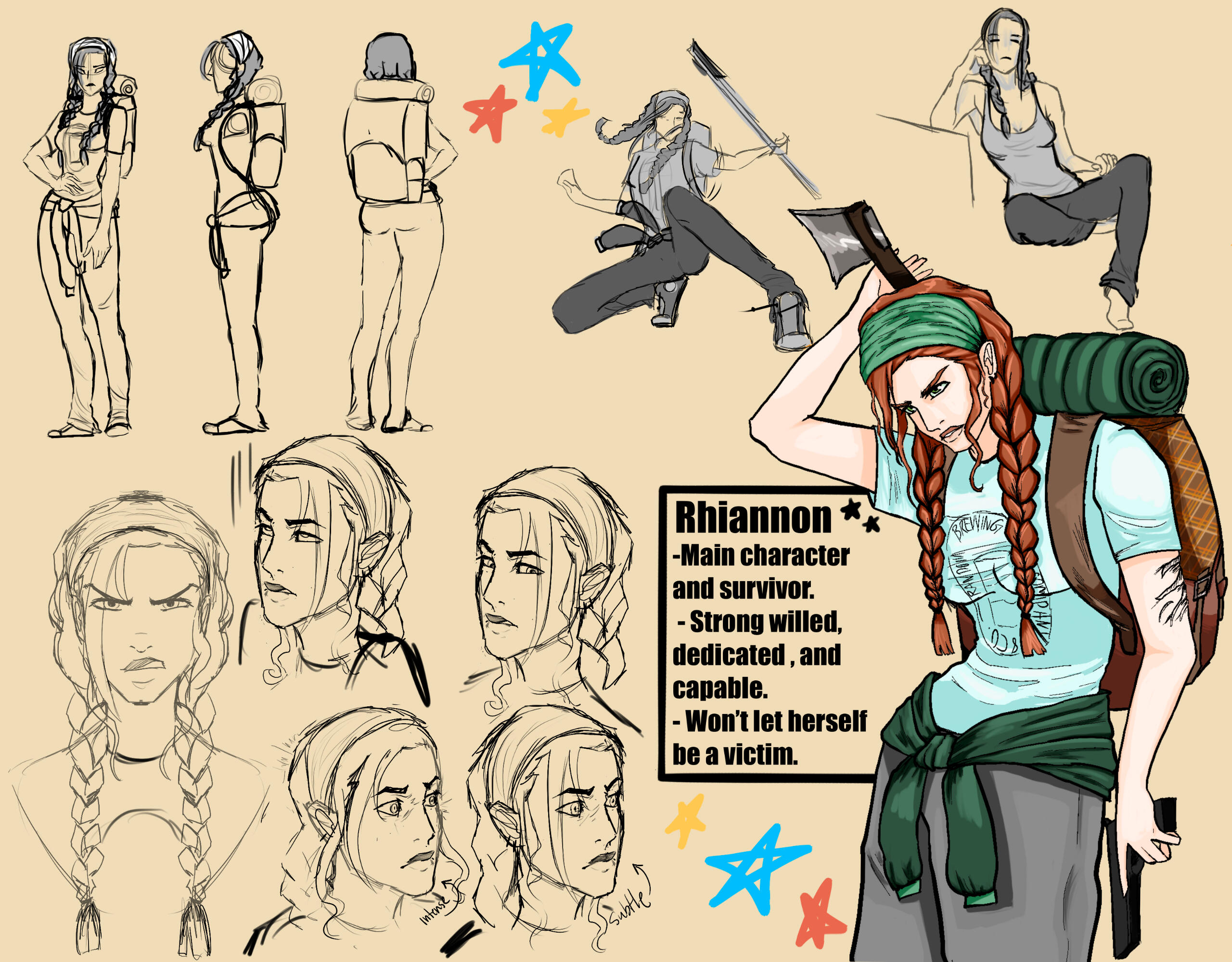 "Rhiannon" Character Sheet