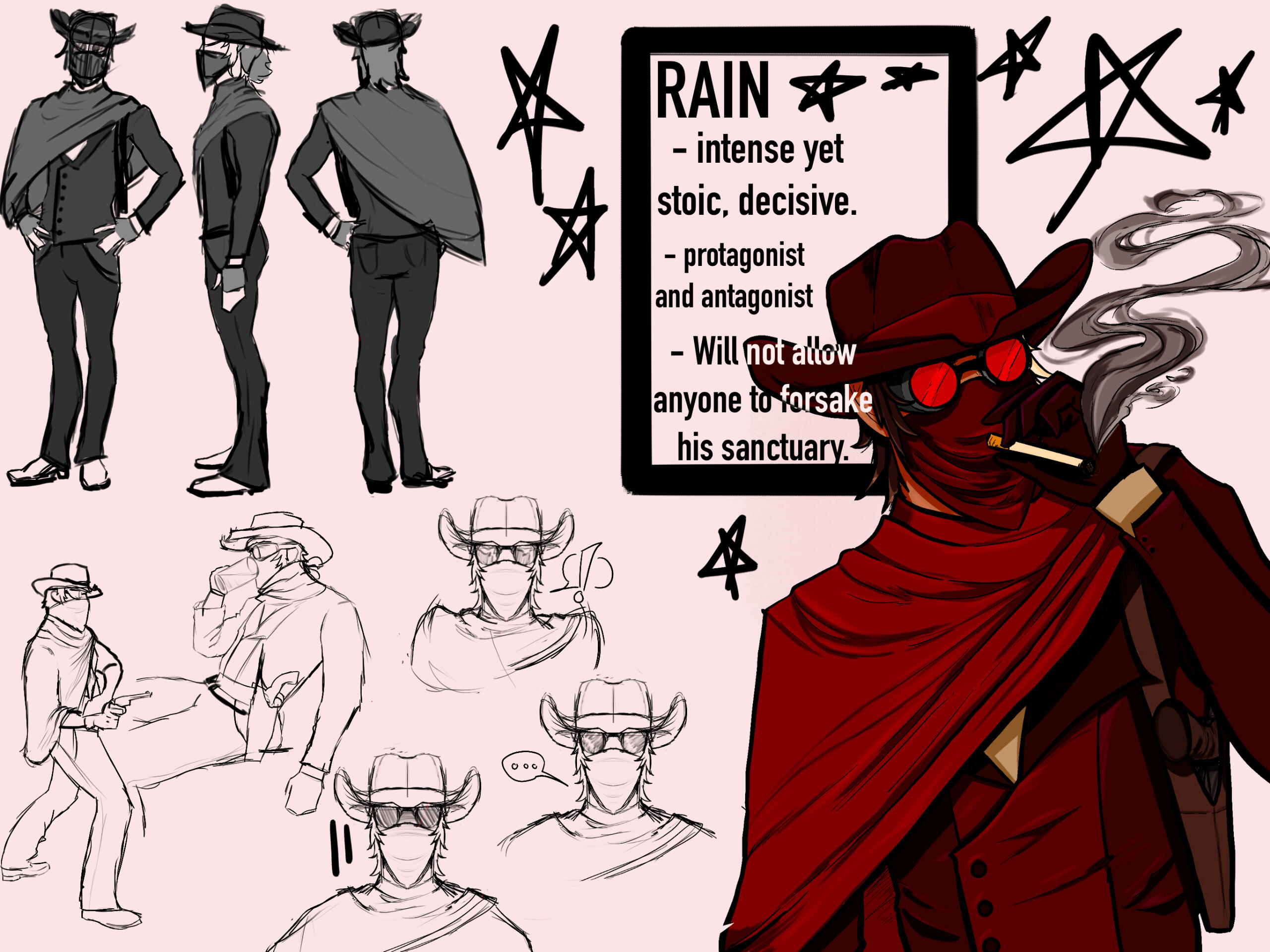"Rain" Character Sheet